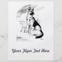 Dog Heaven Flyer Design