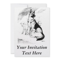 Dog Heaven Invitation