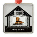 Dog House Pet Memorial Christmas Ornament