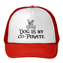 Dog is my co-pirate hats