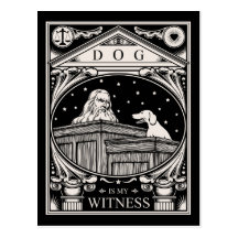 Dog Is My Witness Postcards