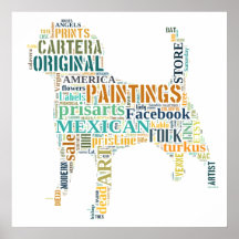 DOG LOVER ART PRISARTS POSTER