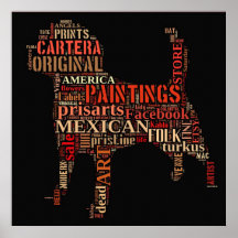 DOG LOVER ART PRISARTS POSTER