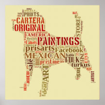 DOG LOVER ART PRISARTS POSTER