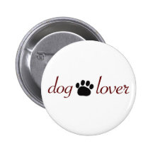 Dog Lover Button