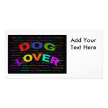 Dog Lover Dog Breeds Custom Photo Card