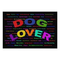 Dog Lover Dog Breeds Photo Art
