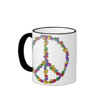 Dog Lover Peace Mugs