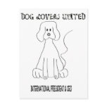 Dog Lovers United postcards