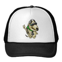 Dog Loves Music Mesh Hat