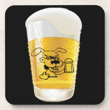 Dog Loving Beer Coaster