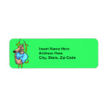 Dog Muscle Return Address Labels