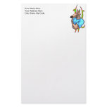 Dog Muscle Personalized Stationery