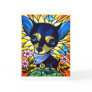 DOG PAINTING ART CHIHUAHUA - MULTI GREETING CARD