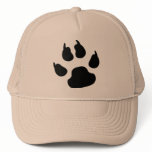 Dog Paw Print Trucker Hat