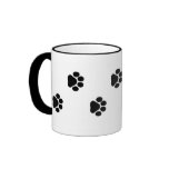 Dog Paw Print Mug 15 oz