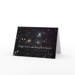 Dog Pawprints and Stars Sympathy Card