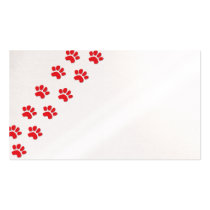 Dog Paws/Animal Paws Business Card