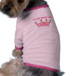Dog Pink T-Shirt I'm The Queen Here Doggie Tee Shirt