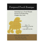 Dog Puppy Grooming Salon  Kennel  Day Care flyers