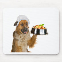 Dog Restaurant Mousepad