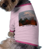 Dog Shirt: Autumn Mt. Rainier
