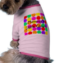 Dog Shirt in Pink with Pink Trim