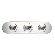 Dog Sitter Gnomes Custom Skate Board