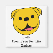 Dog Smiley Magnet