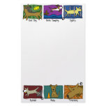 Dog Sports Stationery (Unlined)