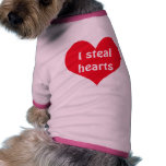 Dog T-Shirt: I Steal Hearts