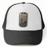 dog tag hat
