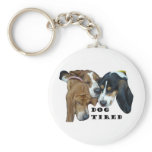Dog Tired Keychain
