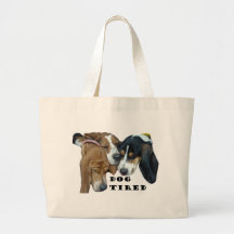 Dog Tired Tote Bag