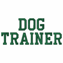Dog Trainer Personalized Men's Embroidered Shirt