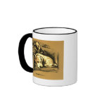 Dog Waiting for Dad Mug