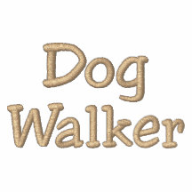 Dog Walker Personalized Fleece Zip Hoodie