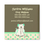 Dog Walker's Promotional Magnet