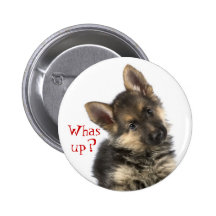 Dog "What's Up?" Button