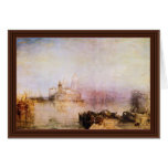 Dogana And Santa Maria Della Salute, Venice By Tu Card