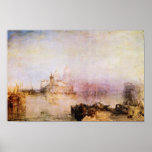 Dogana And Santa Maria Della Salute, Venice By Tu posters