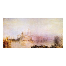 Dogana et salut Santa Maria Della, Venise par le T Photocarte Personnalisée