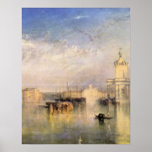 Dogano, San Giorgio, Citella by Turner Poster