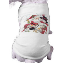 DOGGIE CHRISTMAS DOGGIE TEE