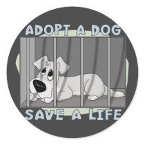 Doggie Jail Stickers