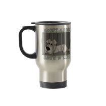 Doggie Jail Travel Mug