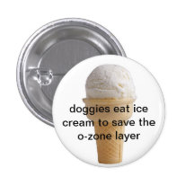 doggies eat ice cream pins