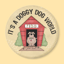 Doggy Dog World magnets