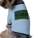 Doggy Kiss Up T-shirt Dog Clothes