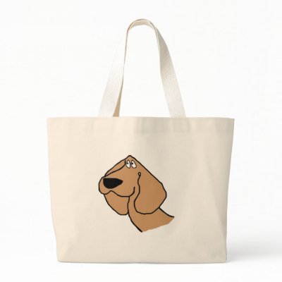 Doggy Puppy Tote Bag by gigglepossum